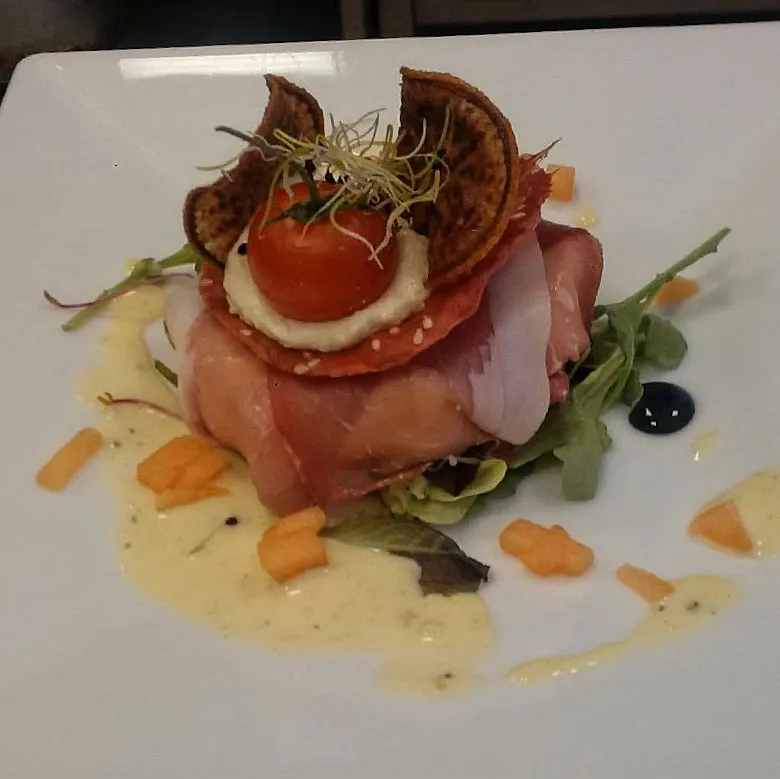 Bavarois Melon Et Parme